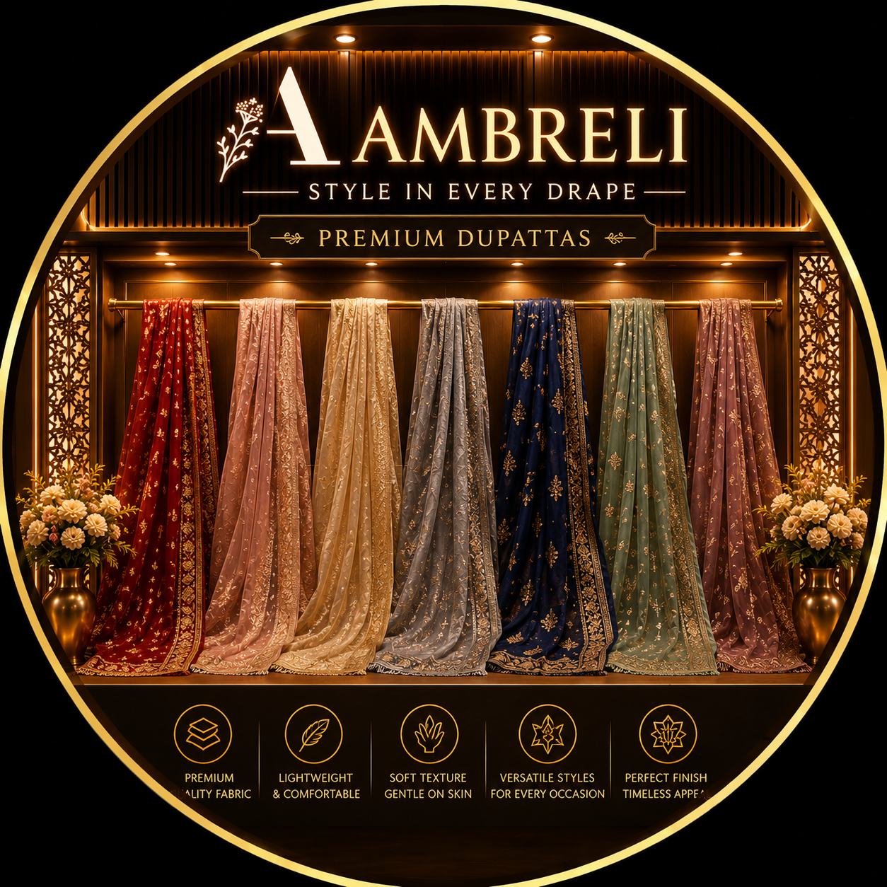 Ambreli dupattas